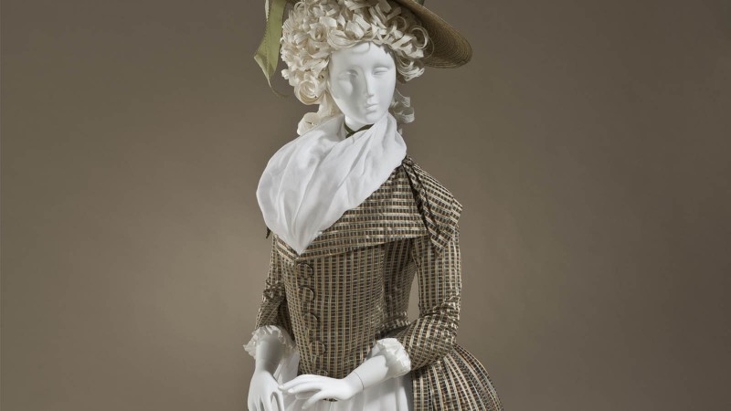 Woman's Dress (Redingote), circa 1790