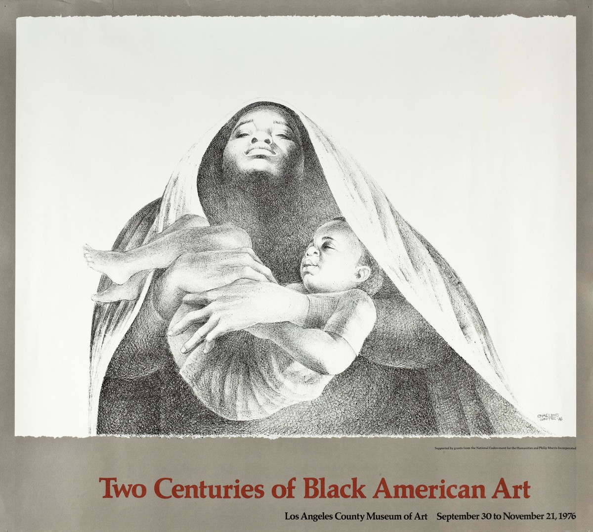 Exhibition Poster: Two Centuries of Black American Art