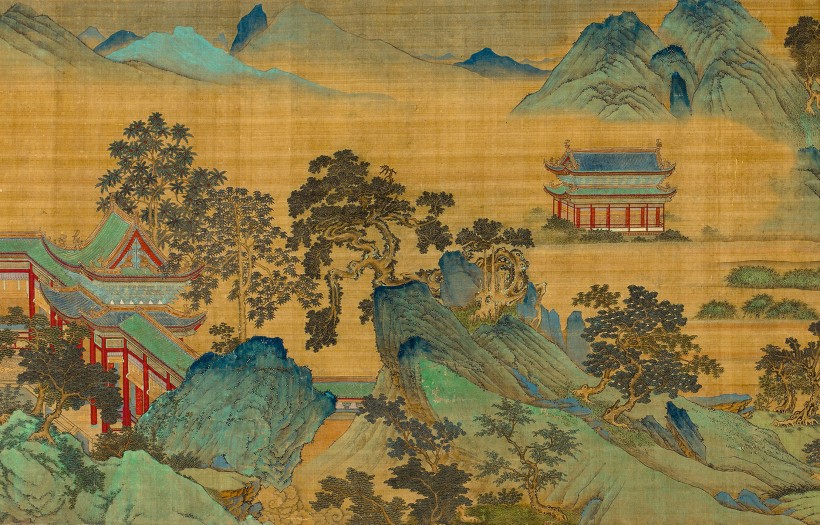 Image: Qiu Ying (c. 1494–c. 1552), The Jiucheng Palace (detail)