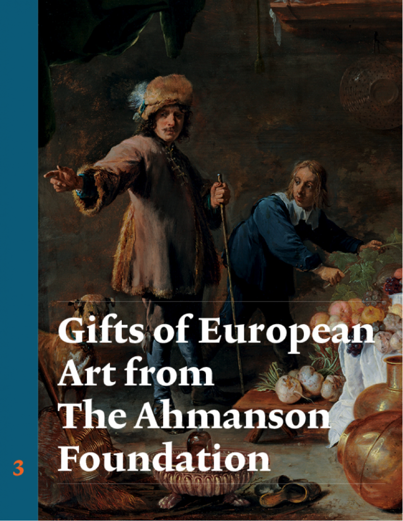 Publication Cover: Gifts of European Art from the Ahmanson Foundation: Dutch Painting, Flemish Painting, and Spanish Painting and Sculpture, Vol. 3