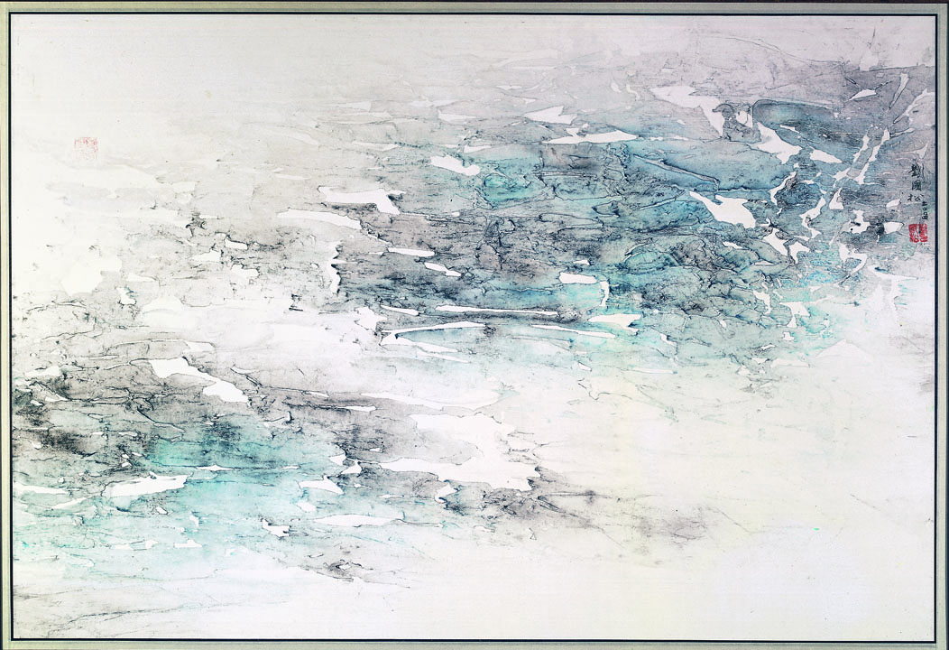 Jiuzhaigou Series #48: Sea of Floating Ice, 2004