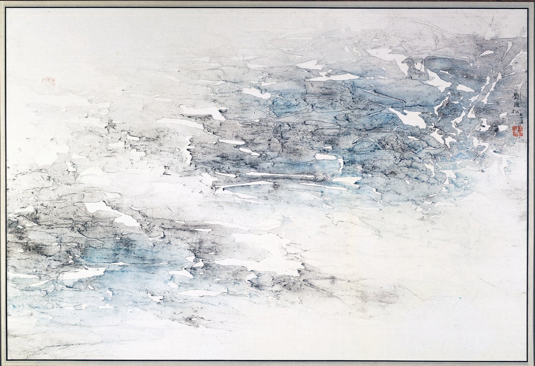 Jiuzhaigou Series #48: Sea of Floating Ice, 2004