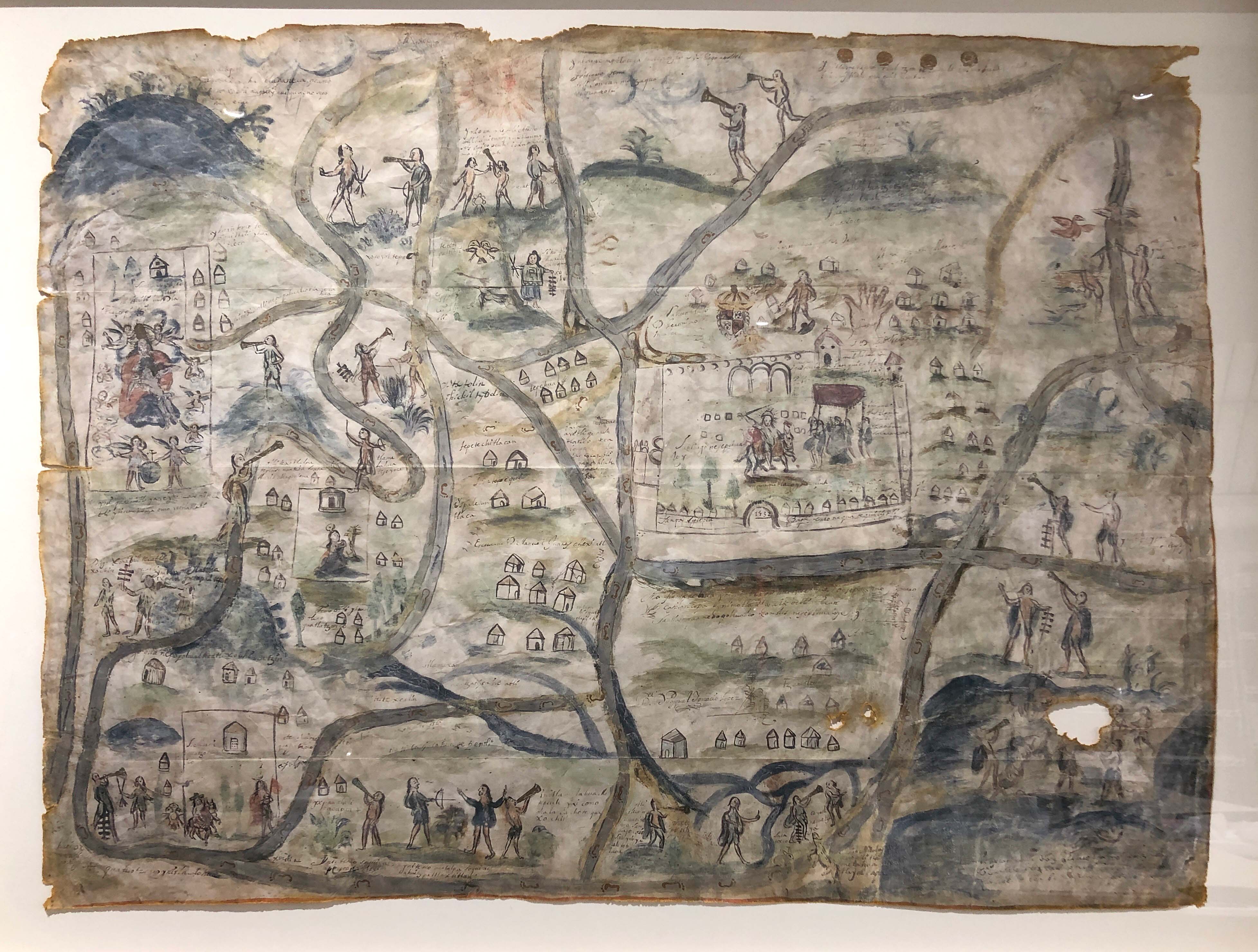 Map of Santiago Quanepopohualco, Xomolco, San Martin Quatzotzoco, Hidalgo, 1532 (2021 copy)
