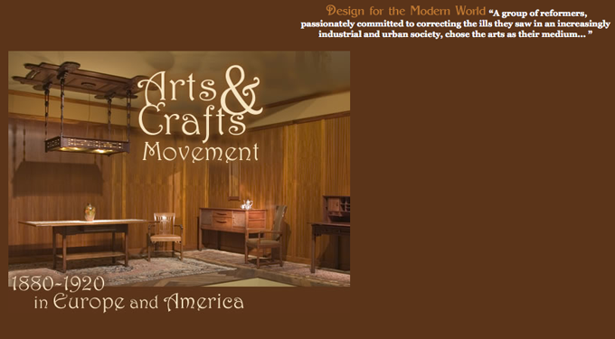 Arts Crafts Movement Lacma