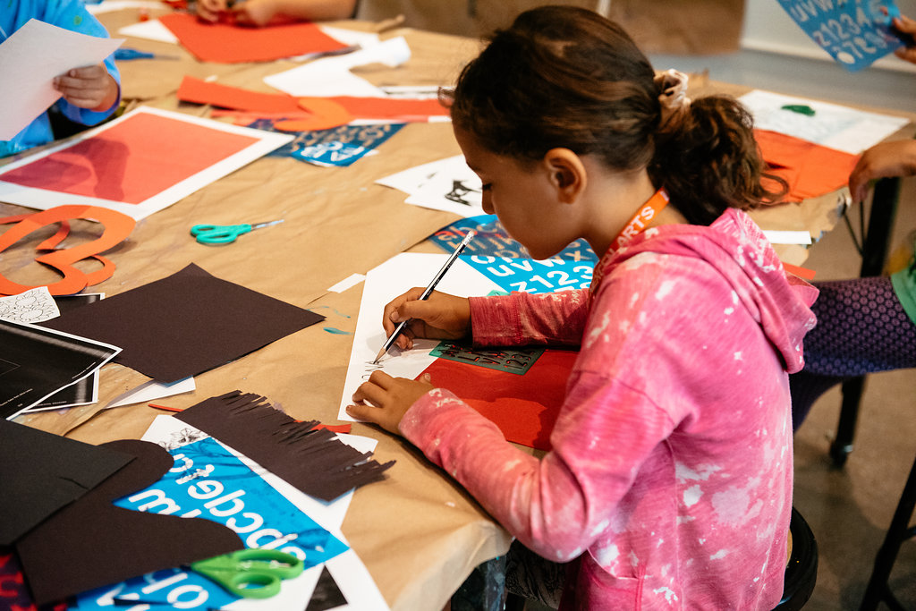 Summer Art Camp, July 20, 2018, photo © Museum Associates/LACMA, by Mercedes Anne Ghimire