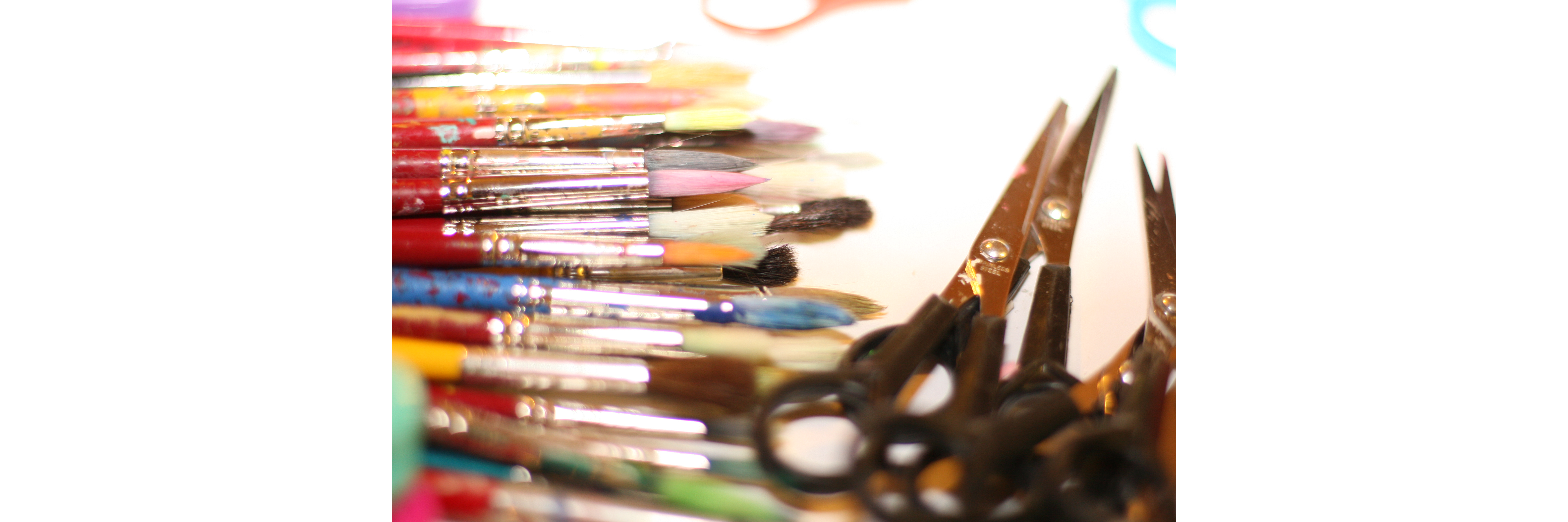 Art supplies for art activity