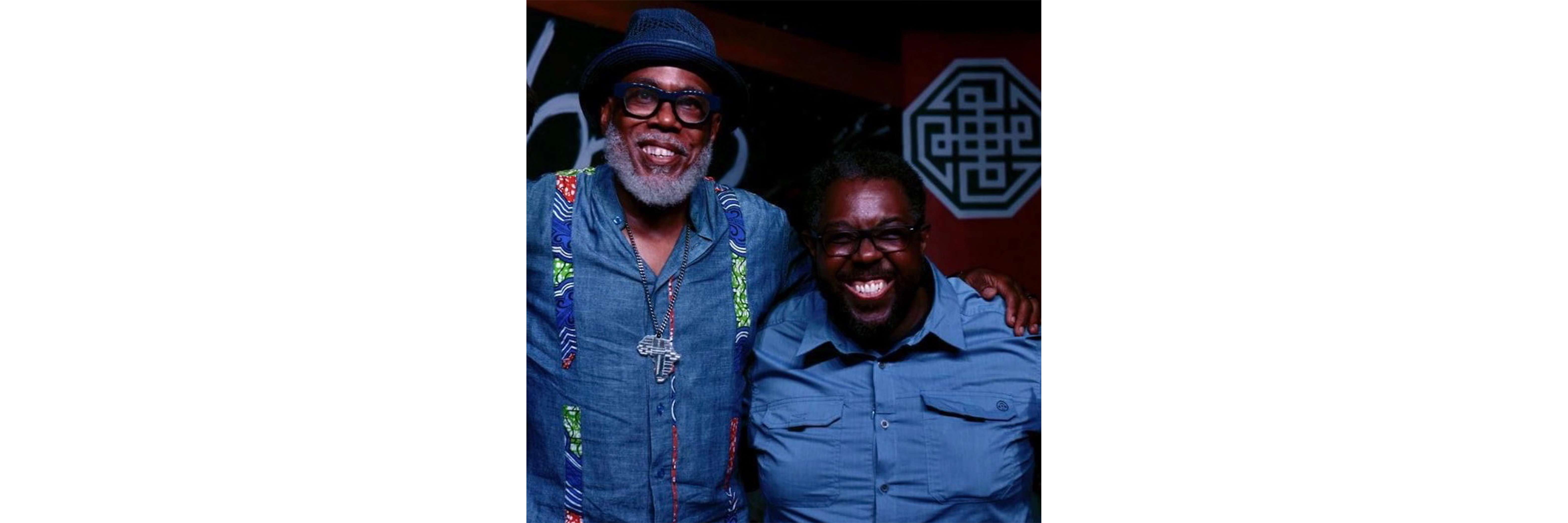 Photo of Jacques Lesure & Marvin “Smitty” Smith, courtesy of Jacques Lesure