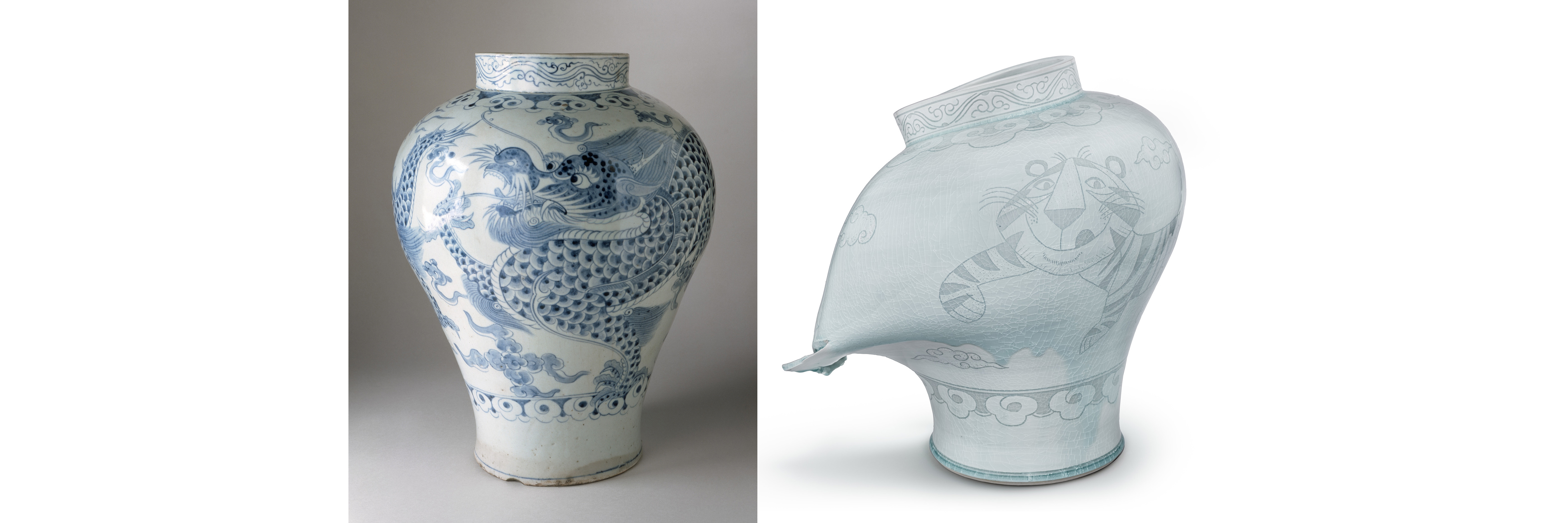 Unknown, Jar with Dragon and Clouds, 1700-1800, Los Angeles County Museum of Art, purchased with Museum Funds, photo © Museum Associates/LACMA