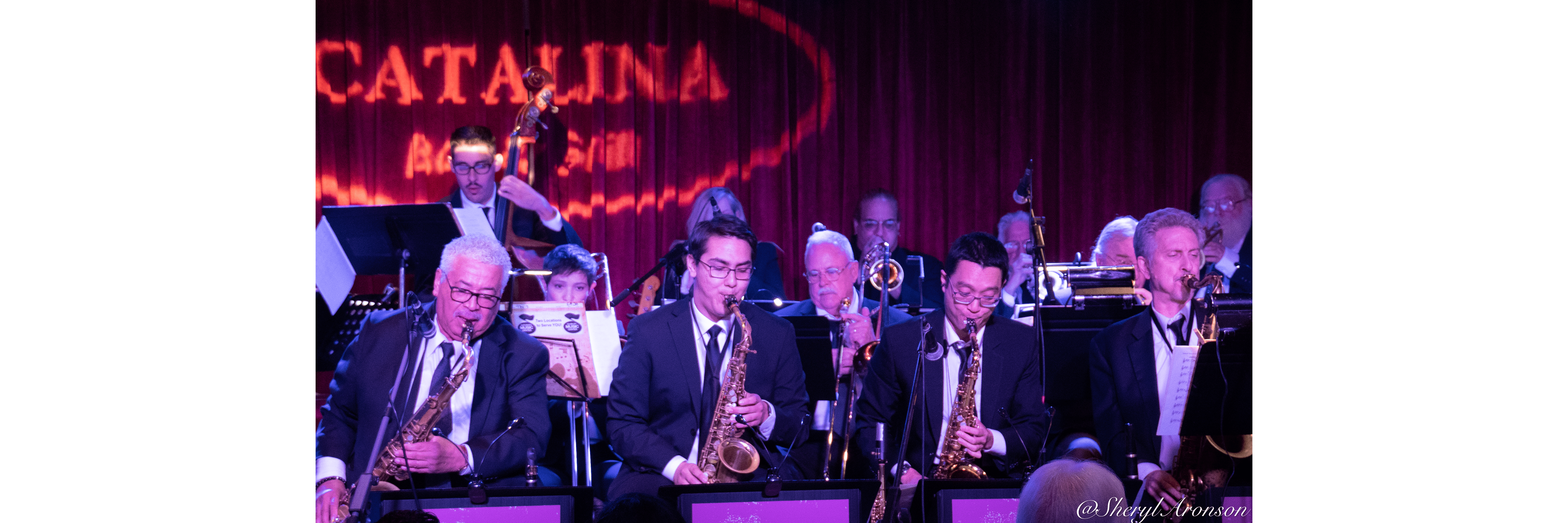Los Angeles Jazz Orchestra photo by Sheryl Aronson, courtesy of David Payne