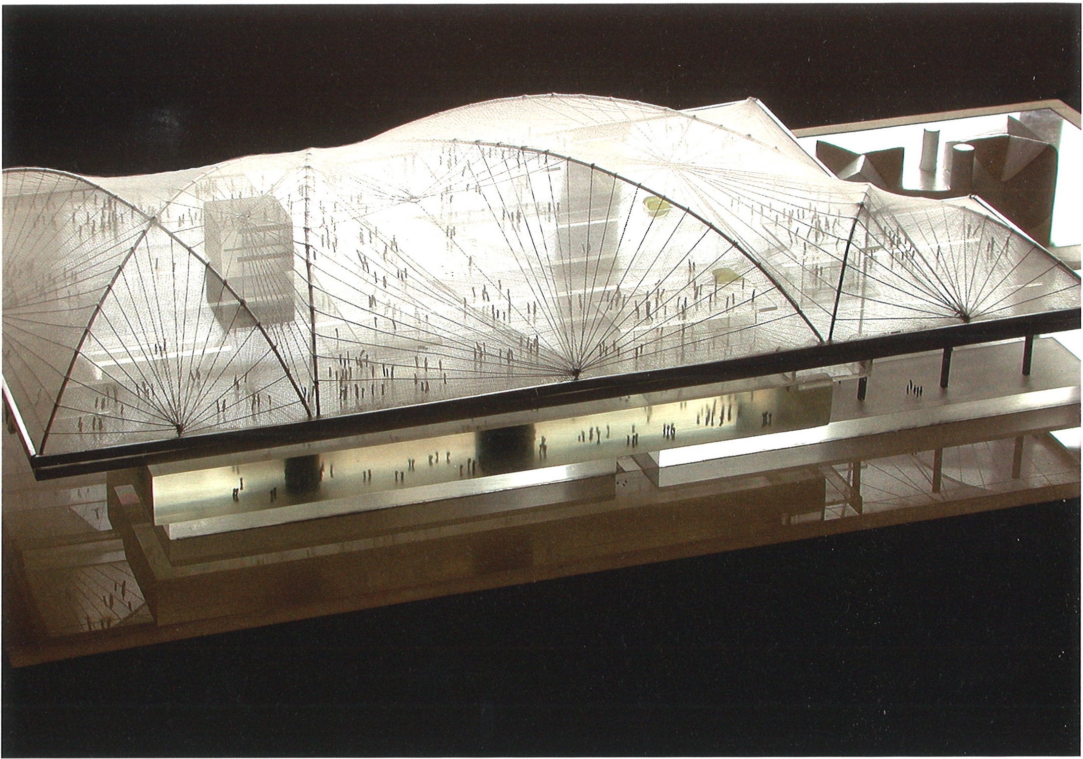 Competition model, LACMA, 2001