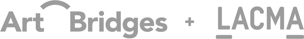 Image: Art Bridges + LACMA Logo