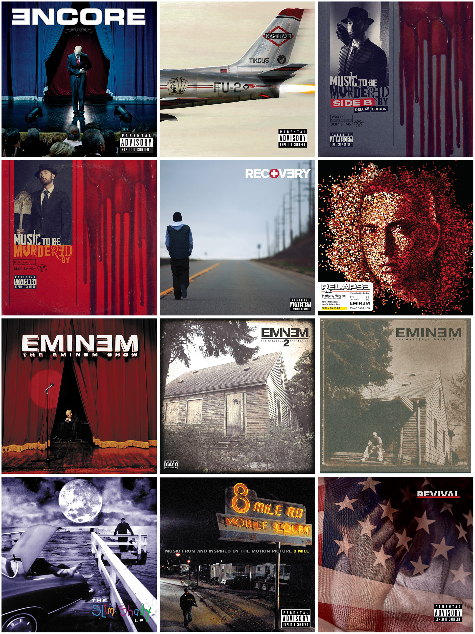 Eminem Discography, 1999-2020