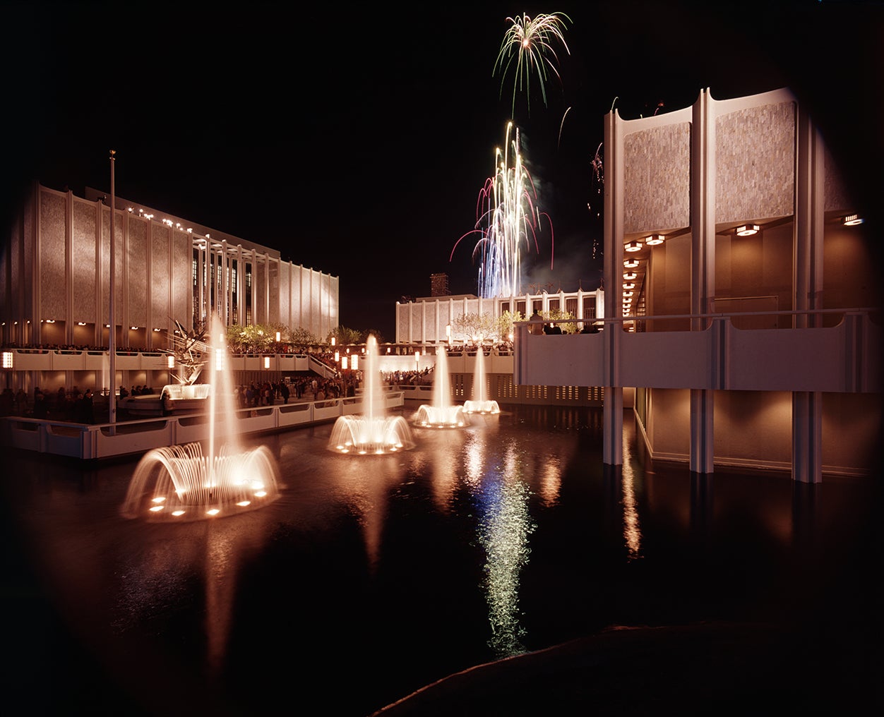 Opening of LACMA and Atrium, Ahmanson Gallery of Art, 1965