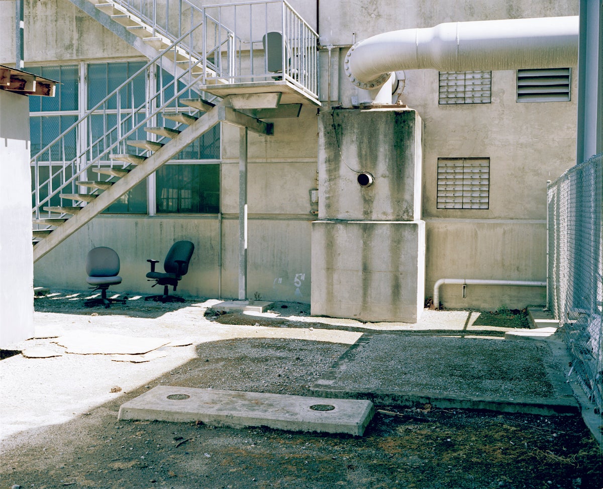 Behind the 6x6-foot Supersonic Wind Tunnel Support Building, 2015, © Rachel Sussman