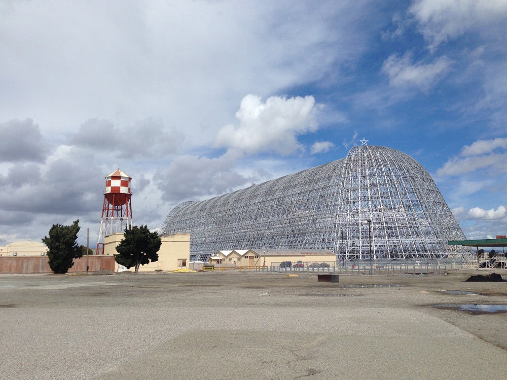 Hangar One, Moffat Federal Airfield, 2015, © Rachel Sussman