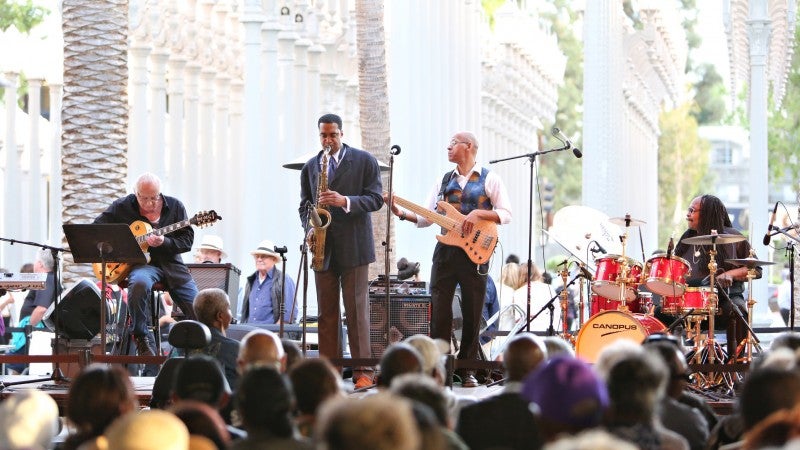 Image: Jazz at LACMA