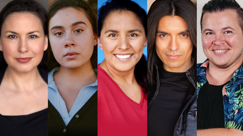 headshot images of LACMA Live Native Voices
