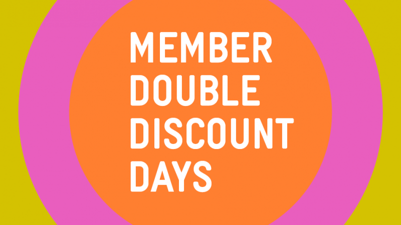 Member Double Discount Days