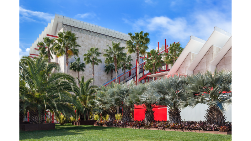 Exterior of BCAM (Broad Contemporary Art Museum) at the Los Angeles County Museum of Art, photo © Museum associates/ LACMA