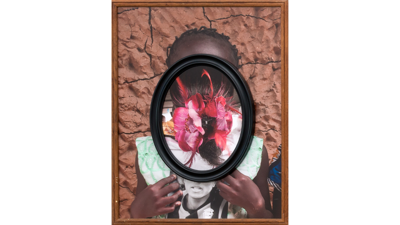 Todd Gray, Mirror Mirror, 2014, archival pigment prints and found antique frames; 29 1/2 × 23 1/2 × 2 in., Los Angeles County Museum of Art, promised gift of the collection of Arthur Lewis and Hau Nguyen, © Todd Gray, digital image courtesy of the artist