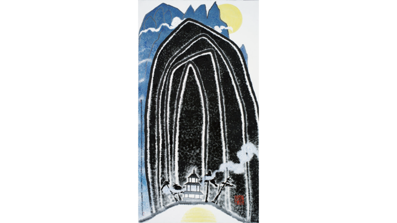 Park Dae Sung, Blue Mountain and White Cloud, 2013, © Park Dae Sung, photo courtesy of the artist