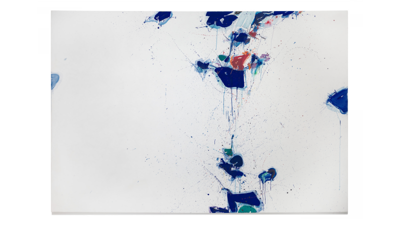 Sam Francis, Towards Disappearance, 1957-1958, Los Angeles County Museum of Art, Modern and Contemporary Art Council Fund, © Sam Francis Foundation, California/Artists Rights Society (ARS), New York, photo © Museum Associates/LACMA