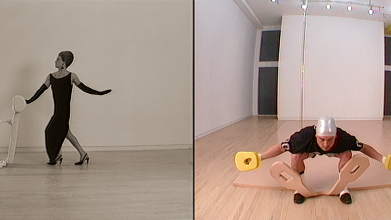 stills of Matthew Barney's RADIAL DRILL 