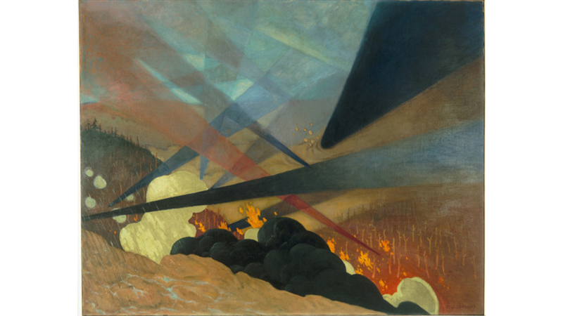 Félix Edouard Vallotton, Verdun, 1917, Musée de l’armée, Paris, photo © Musée de l'armée, Dist. RMN-Grand Palais/Art Resource, NY