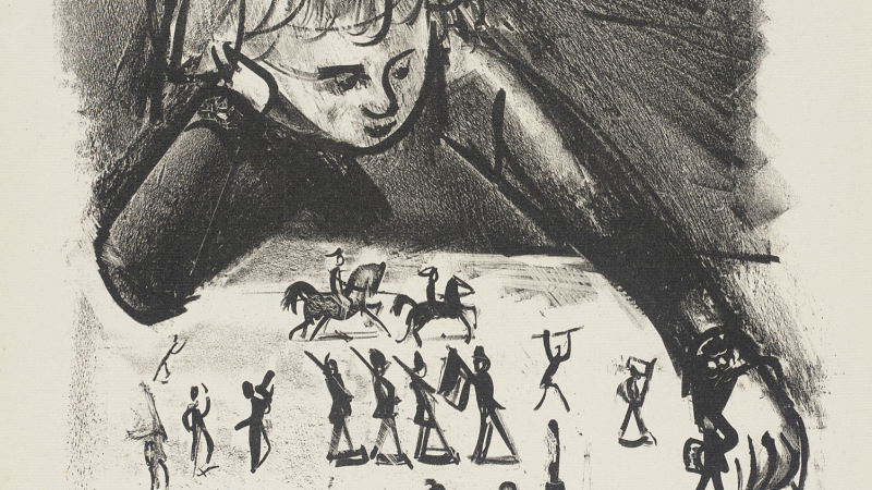 Otto Herbig, Lead Soldiers, 1928, Los Angeles County Museum of Art, Gift of the Robert Gore Rifkind Foundation, Beverly Hills, CA, photo © Museum Associates/LACMA