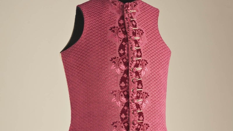 Image: Man's Waistcoat, France, c. 1750