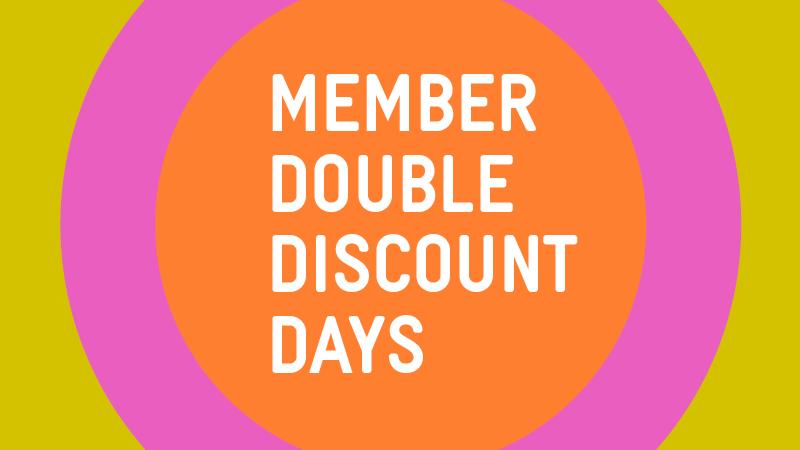 Member Double Discount Days