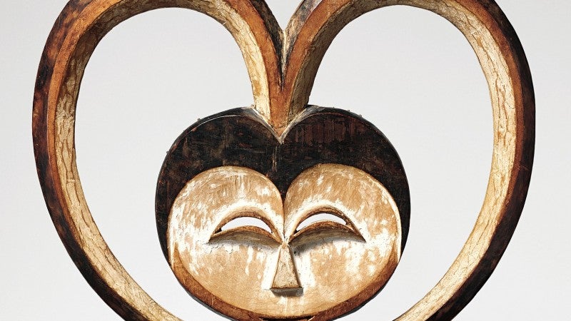 Image: Mask, Gabon, Kwele peoples, early-mid 19th century