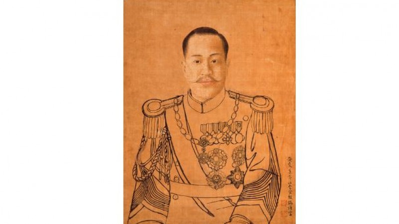 Kim Eunho, Portrait of King Sunjong, 1923