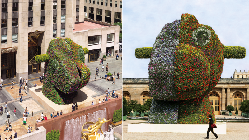 Jeff Koons's Split-Rocker