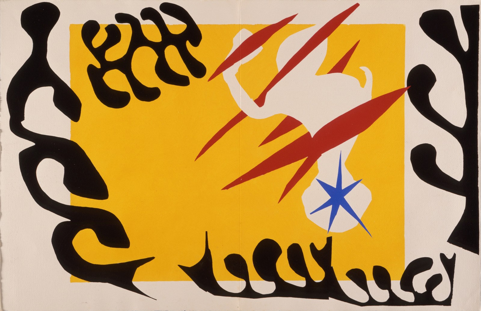Image: Henri Matisse (France, 1869–1954), Le Cauchemar de l'éléphant blanc (from Jazz), 1947