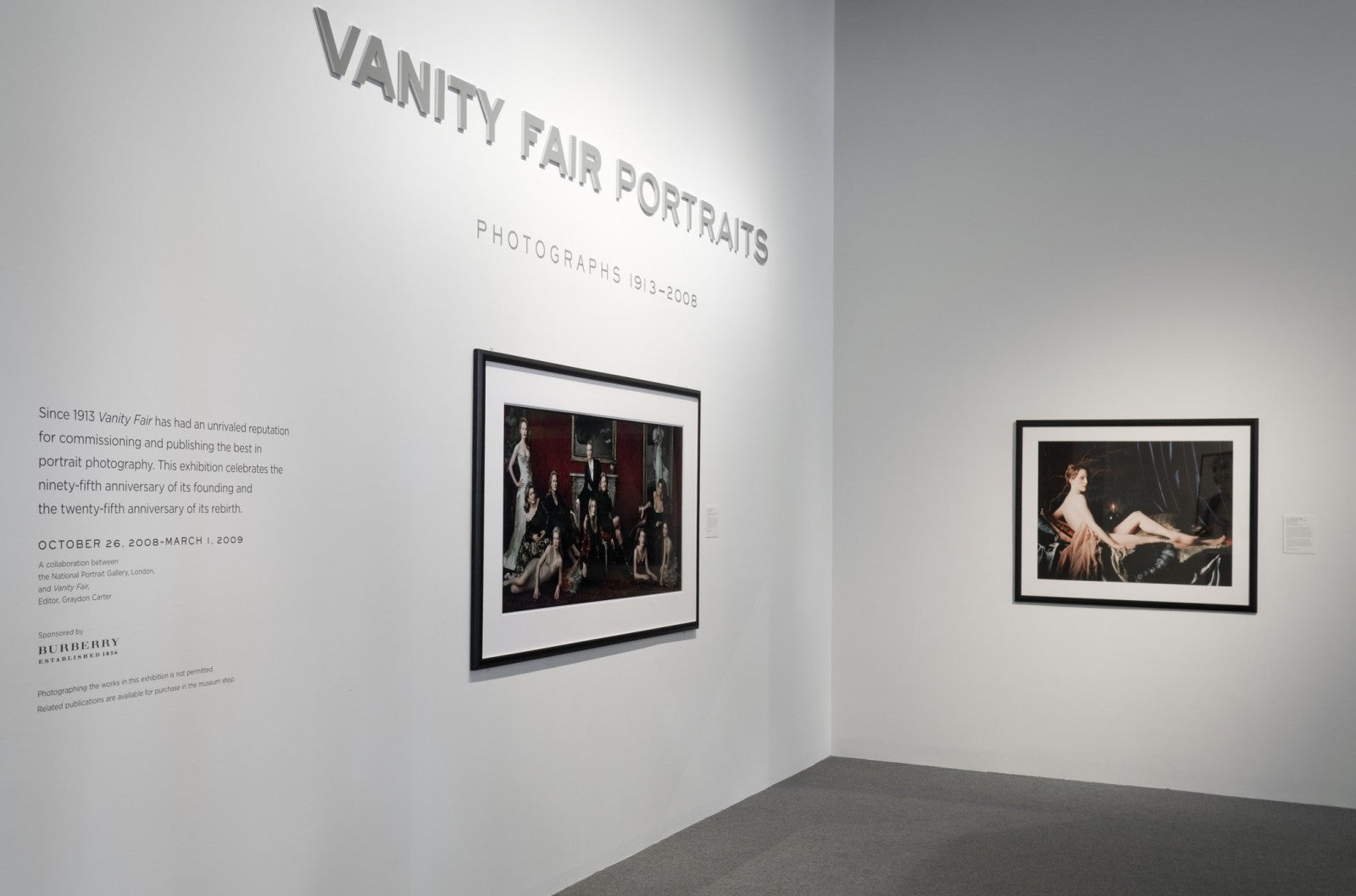 Install Shot: Vanity Fair Portraits