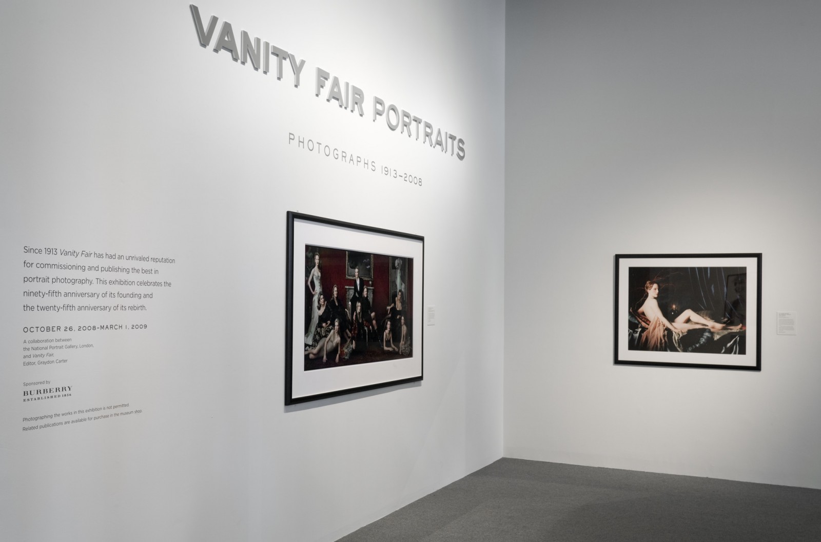 Install Shot: Vanity Fair Portraits
