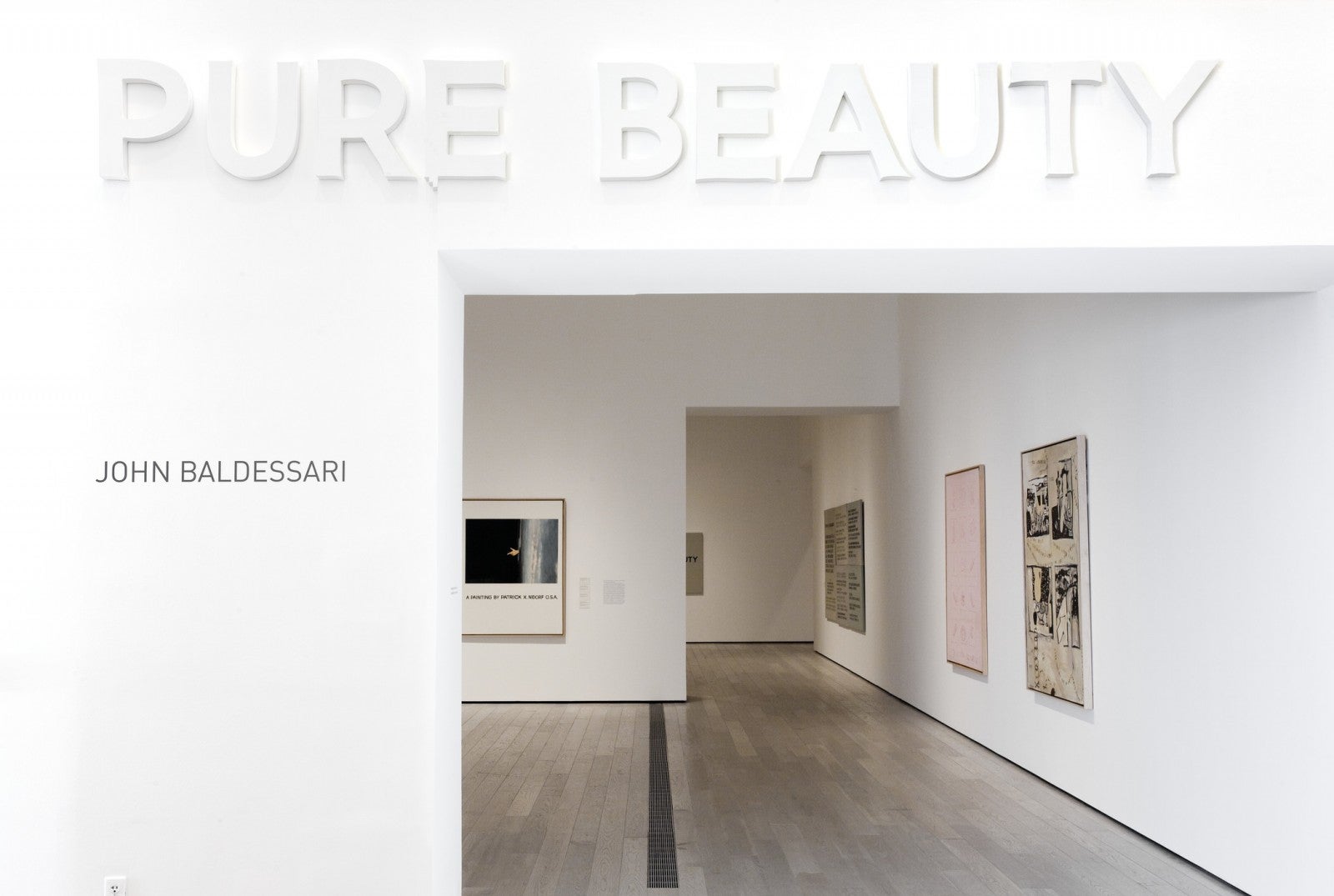  Installation photograph, John Baldessari: Pure Beauty, Los Angeles County Museum of Art, June 27 - September 12, 2010