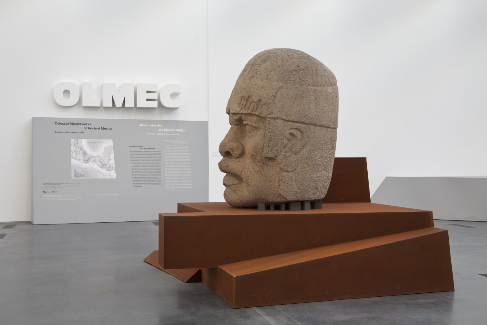 Install Shot: Olmec: Colossal Masterworks of Ancient Mexico