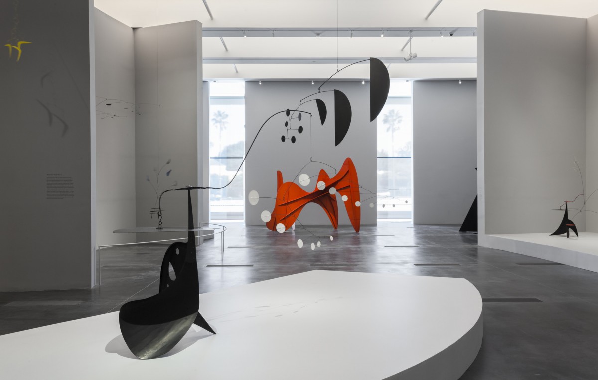 Image: Installation photograph, Calder and Abstraction: From Avant-Garde to Iconic, Los Angeles County Museum of Art, November 24, 2013–July 27, 2014