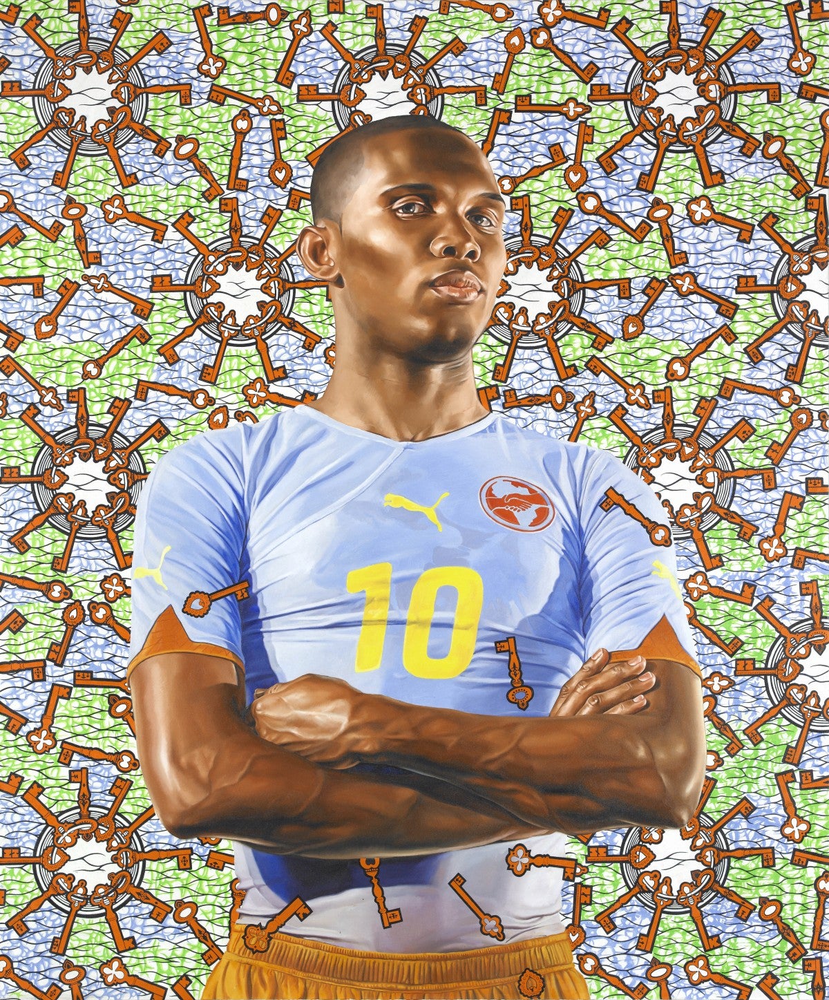 Image: Kehinde Wiley, Samuel Eto'o, 2010