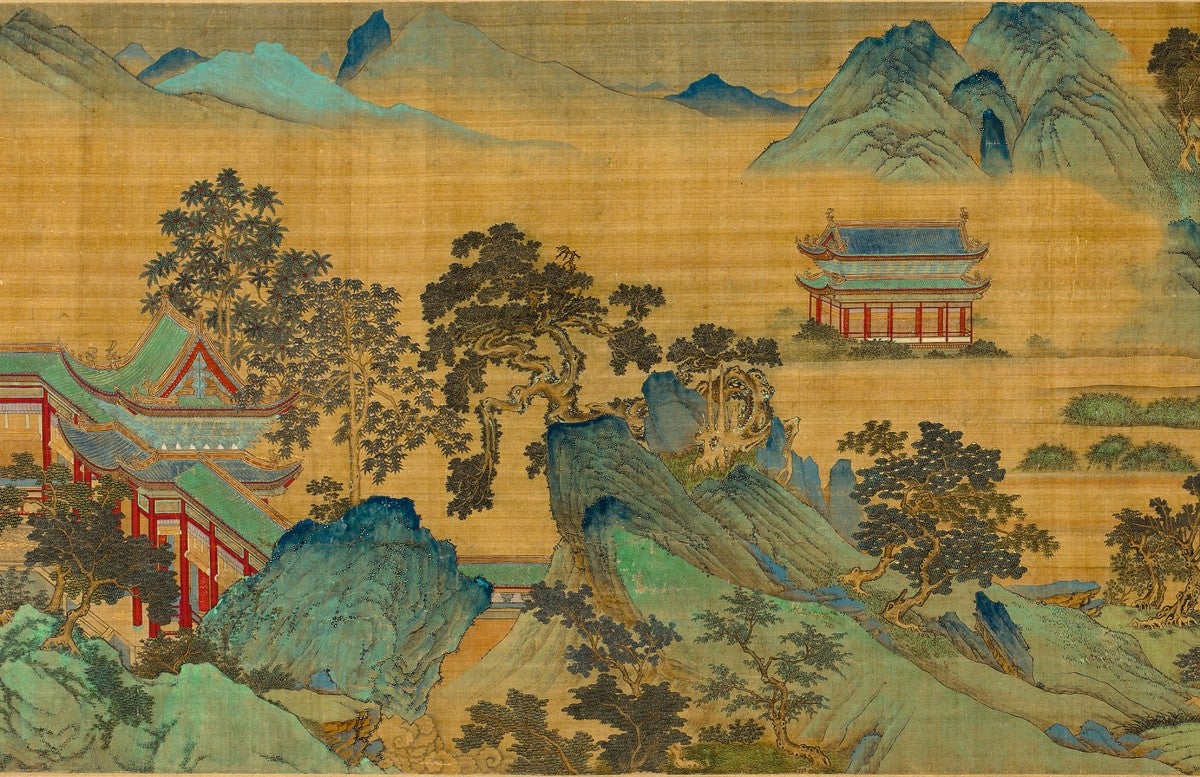 Image: Qiu Ying (c. 1494–c. 1552), The Jiucheng Palace (detail)