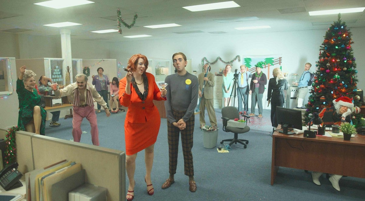 Image: Alex Prager, Holiday Party, 2020, © Alex Prager, photo courtesy Alex Prager Studio and Lehmann Maupin, New York, Hong Kong, Seoul, and London