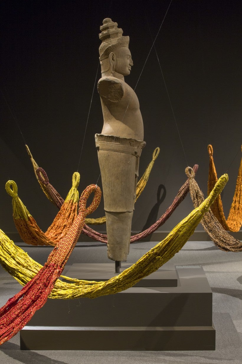 Images: Pinaree Sanpitak (Thailand, b. 1961), Hanging by a Thread