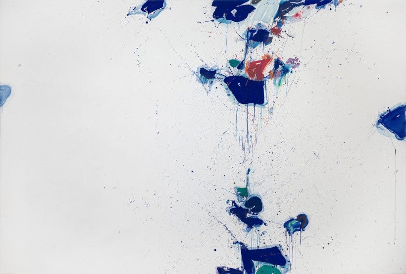 Image: Sam Francis, Towards Disappearance, 1957