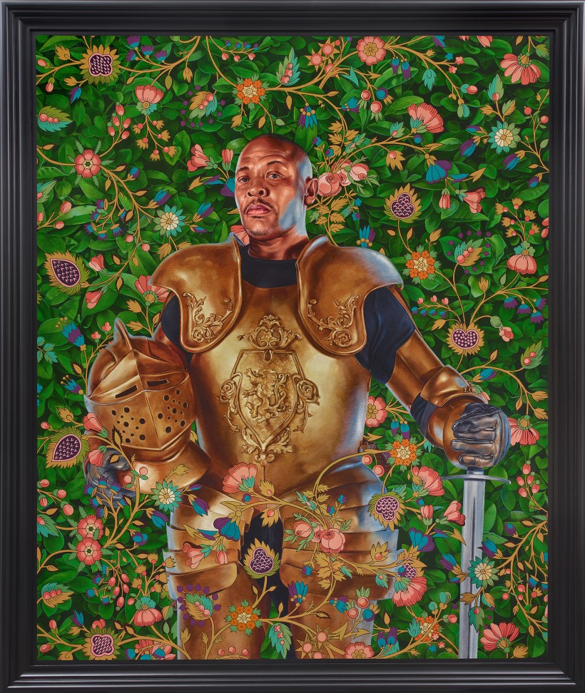 Image: Kehinde Wiley, The Watcher, 2021