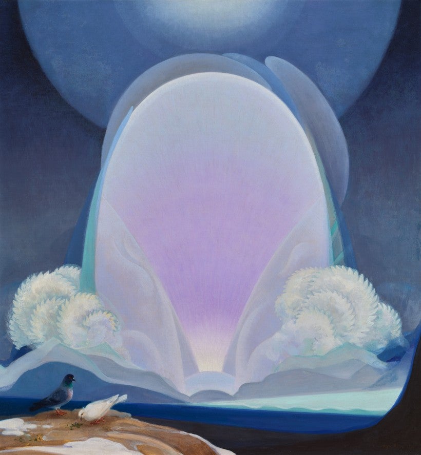 Image: Agnes Pelton (American, born Germany, 1881–1961), Winter, 1933