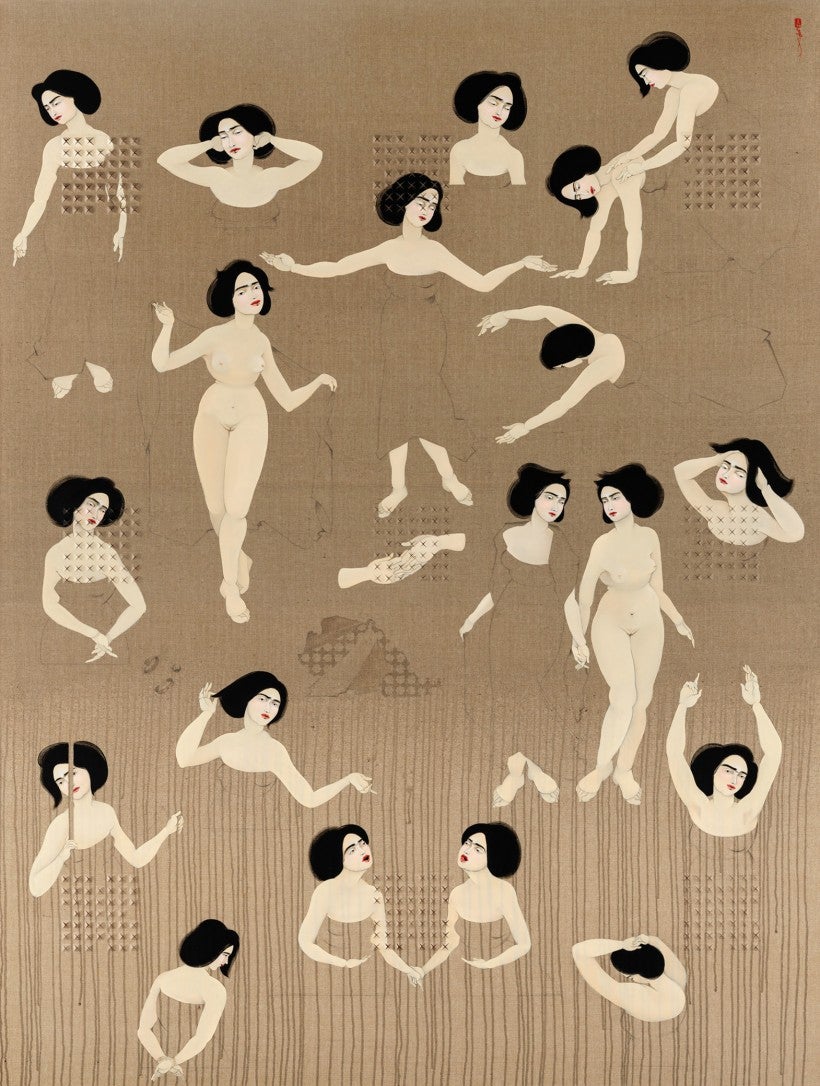 Hayv Kahraman, Search, 2016