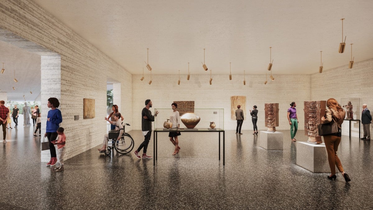 Interior gallery, Atelier Peter Zumthor & Partner/The Boundary