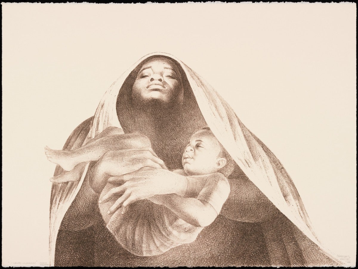 Image: Charles White, I have a Dream, 1976